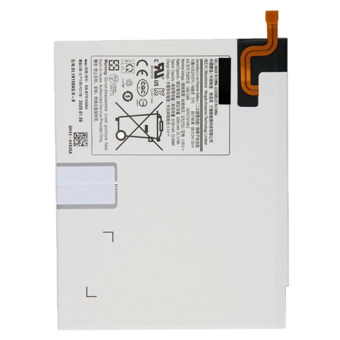 Bateria Samsung Galaxy Tab A 2019 WiFi T510, T515 Galaxy Tab A 2019 LTE EB-BT515ABU 6150mha