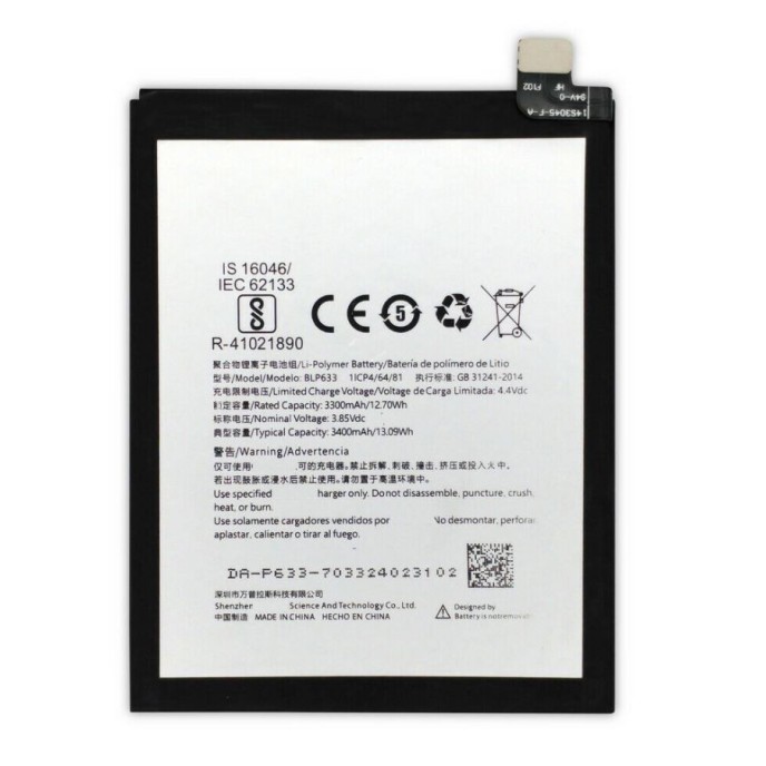 Bateria BLP633 OnePlus 3T one plus 3T 3300mAh calidad PREMIUM