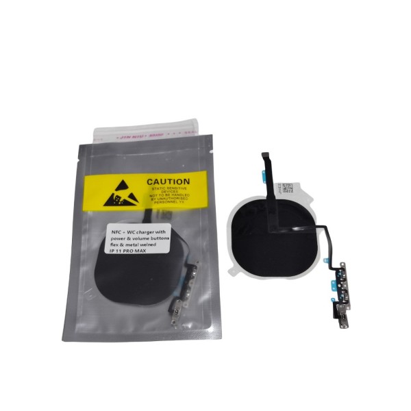 Flex Antena NFC y carga inalambrica iPhone 11 PRO MAX con Flex de Botones volumen power