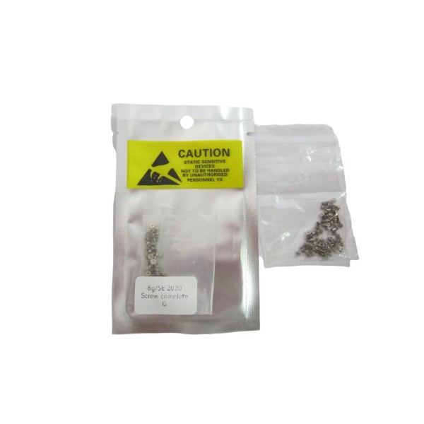 Set de Tornillos para iPhone 8 iPhone SE 2020 DORADO