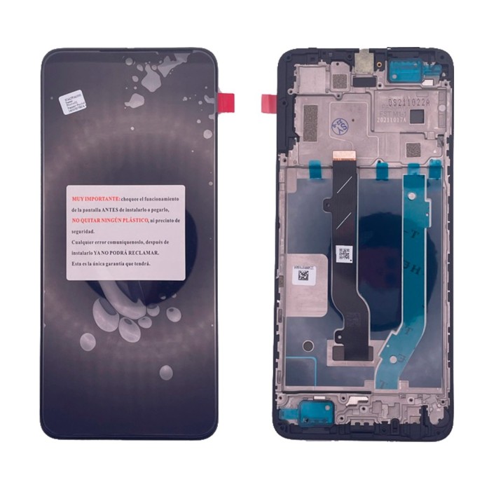 Pantalla TCL 30 5G T776H con MARCO PREMIUM (LCD/display + digitalizador/táctil)