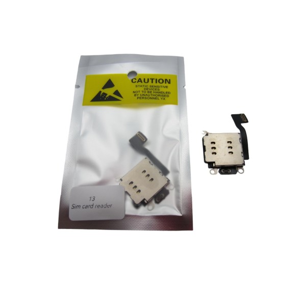 Lector de Tarjeta SIM para iPhone 13 100% original (despiece)