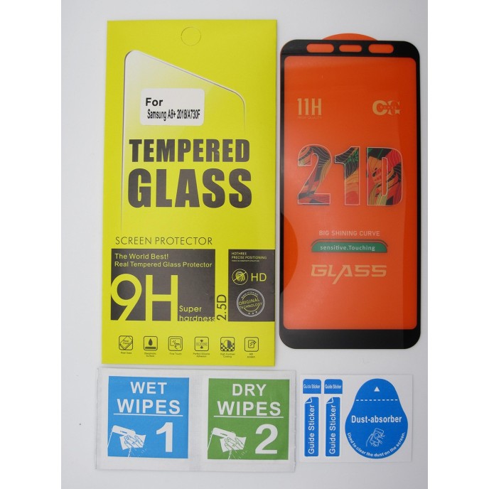 Cristal templado Samsung A8 Plus 2018 A730 protector pantalla 5D
