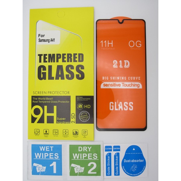 Cristal templado Samsung A41 protector pantalla 5D