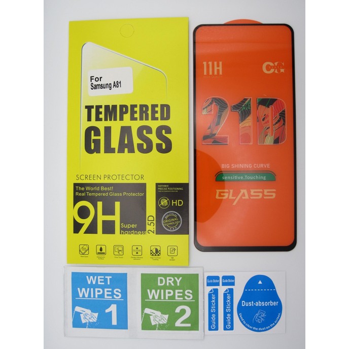 Cristal templado Samsung A81 Note 10 LITE protector pantalla 5D