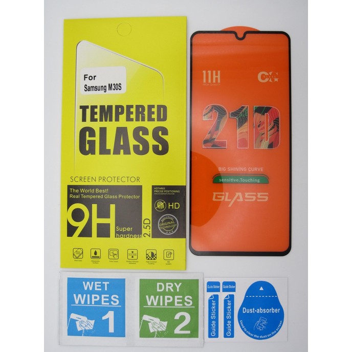 Cristal templado Samsung M30S protector pantalla 5D