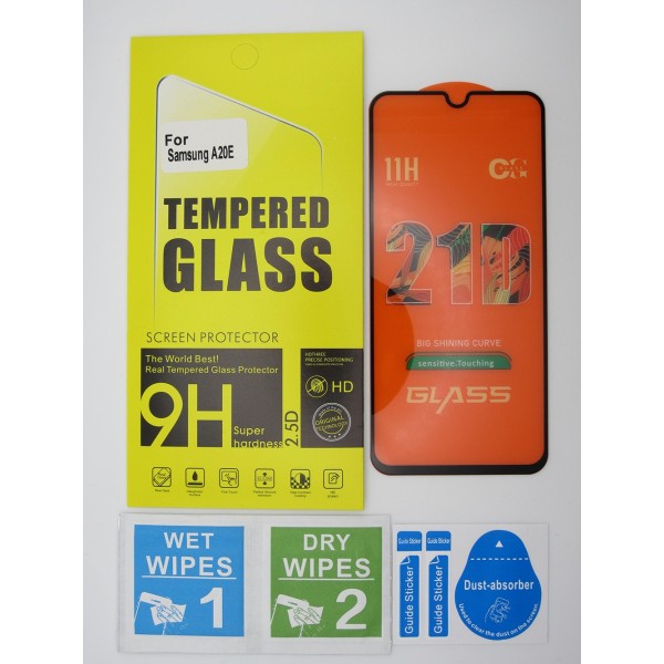 Cristal templado Samsung Galaxy A20E protector pantalla 21D