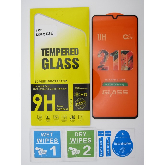 Cristal templado Samsung Galaxy A32 4G protector pantalla 21D