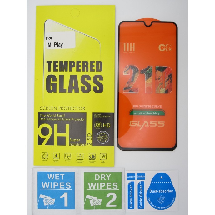 Cristal templado Xiaomi Mi Play protector pantalla 5D