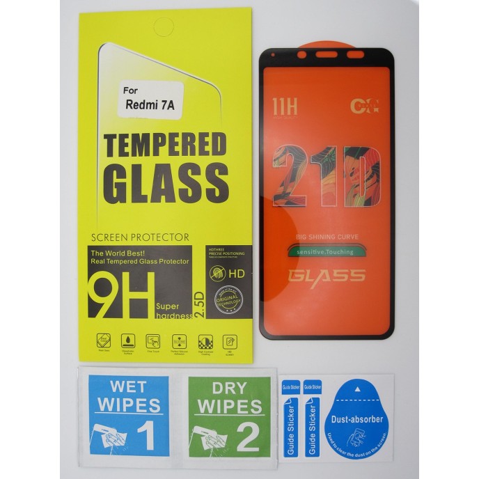 Cristal templado Xiaomi Redmi 7A protector pantalla 5D