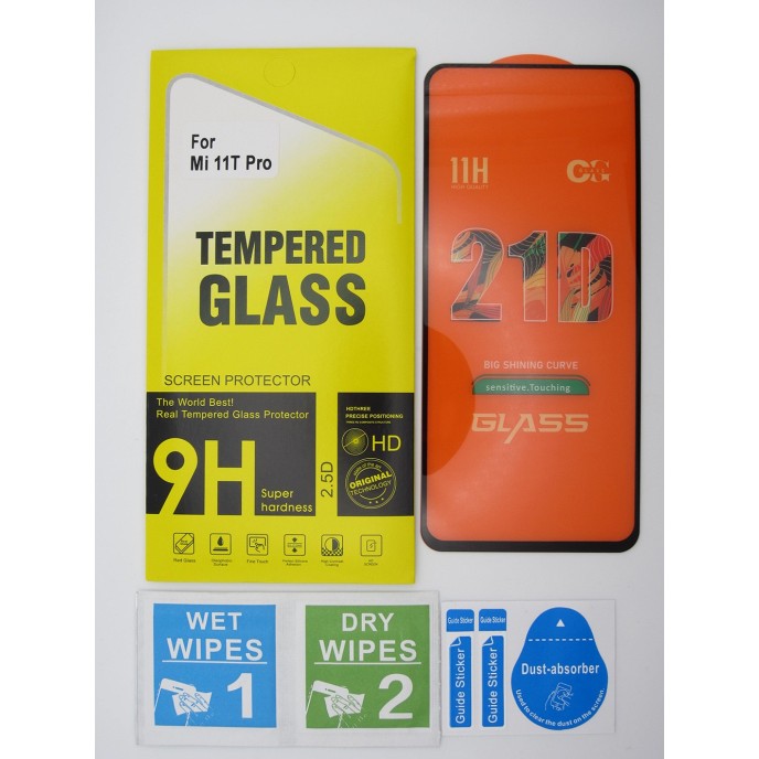 Cristal templado Xiaomi Mi 11T PRO protector pantalla 5D