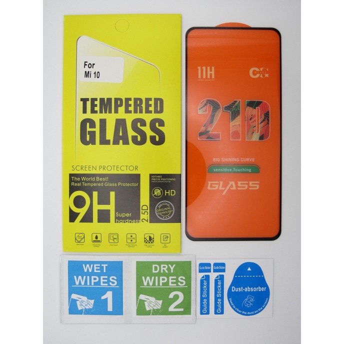 Cristal templado Xiaomi Mi 10 mi10 protector pantalla 5D