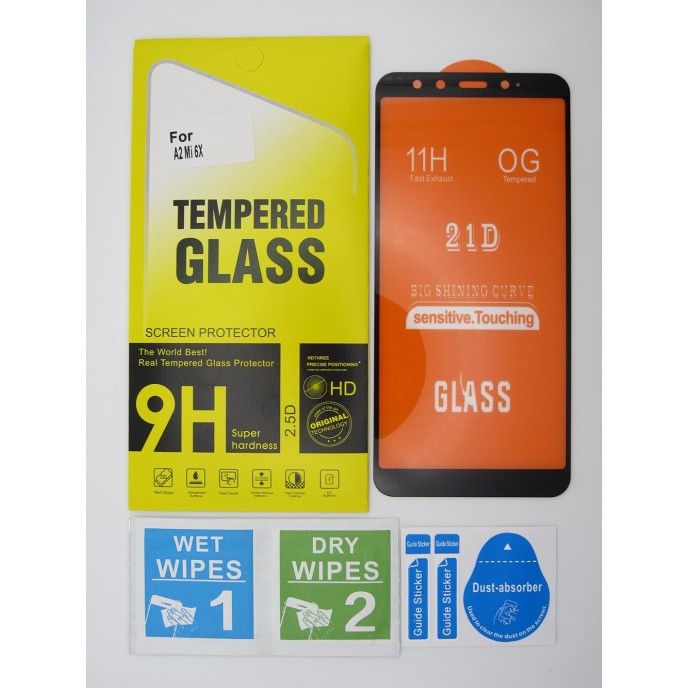 Cristal templado Xiaomi Mi A2 protector pantalla 5D
