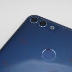 Tapa trasera Huawei Y9 2018 AZUL CON LENTE liquidacion