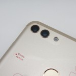 Tapa trasera Huawei Y9 2018 DORADA CON LENTE liquidacion