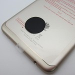 Tapa trasera Huawei Y9 2018 DORADA CON LENTE liquidacion