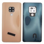 Tapa trasera Huawei Mate 20 DORADA CON LENTE liquidacion