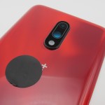 Tapa trasera OnePlus 7 ROJO CON LENTE liquidacion