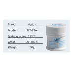 Estaño en pasta para soldar MaAnt 183 ºC 50g