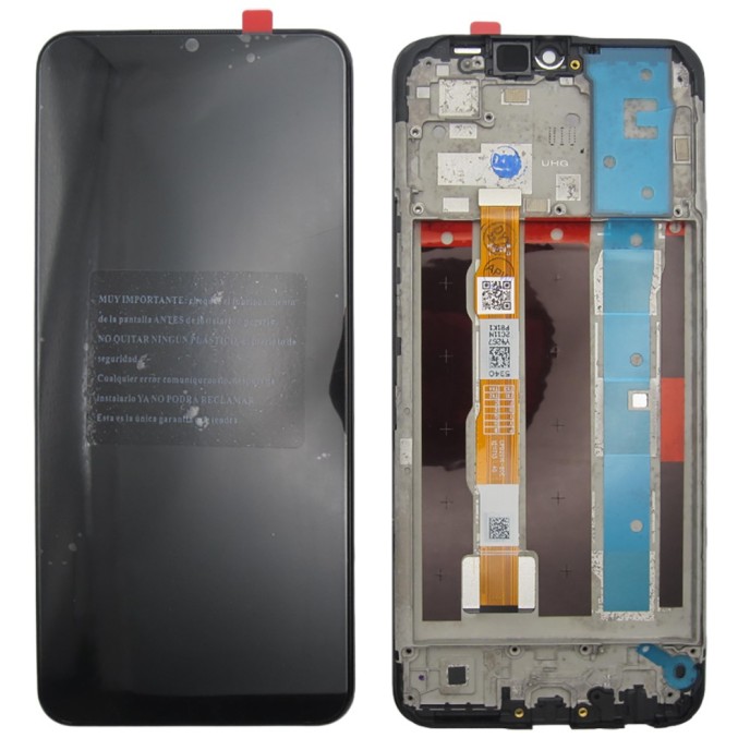 Pantalla Vivo Y01 Y01A CON MARCO (LCD/display + digitalizador/táctil)