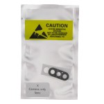 Lente de cámara iPhone X sin embellecedor (solo cristal)