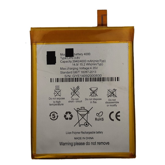 Batería BQ Aquaris E6 4000mAh liquidacion