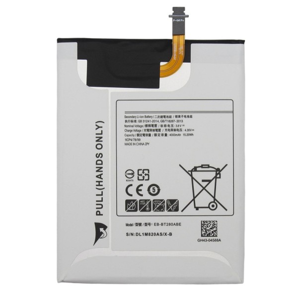 Bateria Samsung Galaxy Tab A 7.0 Wifi (2016) SM-T280 / SM-T285 4G (2016) EB-BT280ABE 4000mAh
