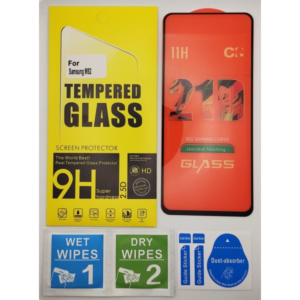 Cristal templado Samsung Galaxy M52 protector pantalla 21D