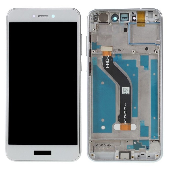 Pantalla Huawei P8 lite 2017 BLANCA CON MARCO (LCD/display + digitalizador/táctil) liquidacion