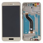 Pantalla Huawei P8 lite 2017 DORADA CON MARCO (LCD/display + digitalizador/táctil) liquidacion