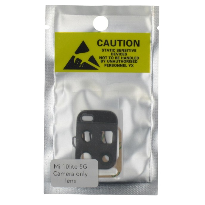 Lente de cámara Xiaomi Mi 10 Lite 5G / Mi 10 Youth 5G 50 Mpx cubierta de cámara sin embellecedor
