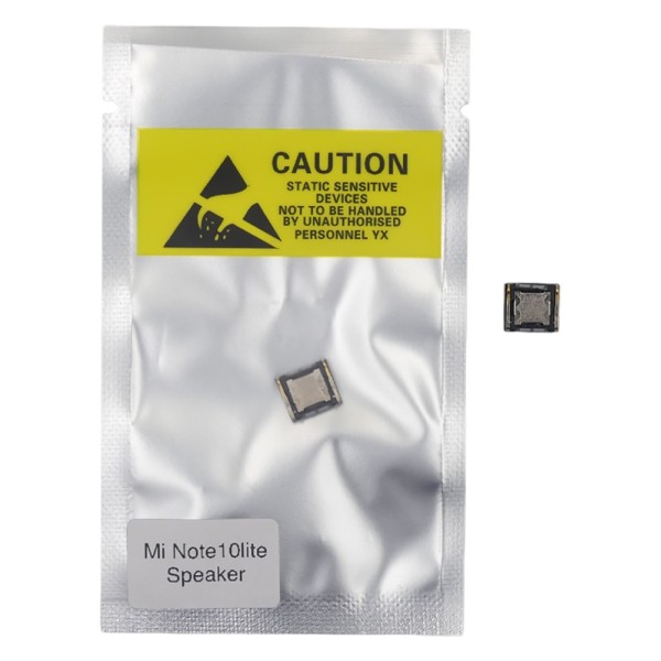 Altavoz auricular Xiaomi Mi Note 10 Lite, M2002F4LG, M1910F4G
