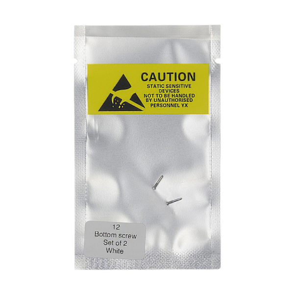 Set de 2 Tornillos apertura para iPhone 12 BLANCO PREMIUM