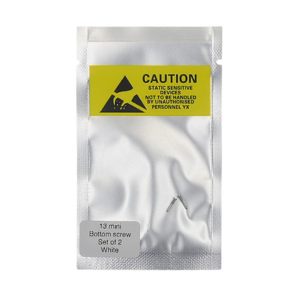 Set de 2 Tornillos apertura para iPhone 13 MINI BLANCO PREMIUM