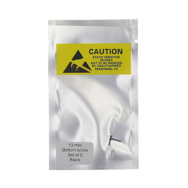 Set de 2 Tornillos apertura para iPhone 13 MINI NEGRO PREMIUM