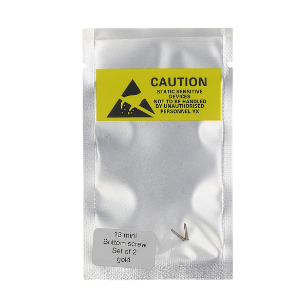Set de 2 Tornillos apertura para iPhone 13 MINI DORADO PREMIUM