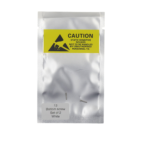 Set de 2 Tornillos apertura para iPhone 13 BLANCO PREMIUM