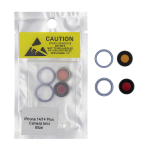 Lente de cámara iPhone 14 iPhone 14 PLUS (2 piezas) AZUL