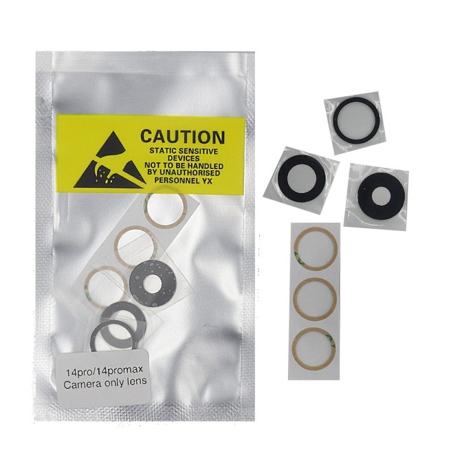 Lente de cámara iPhone 14 PRO iPhone 14 PRO MAX (solo cristal)