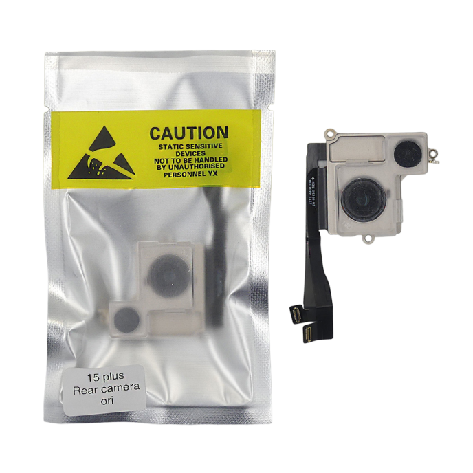 Camara trasera iPhone 15 PLUS 100% original (despiece)