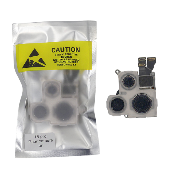 Camara trasera iPhone 15 PRO 100% original (despiece)