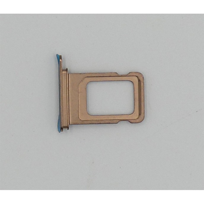 Bandeja SIM para iPhone 11 PRO / 11 PRO MAX DUAL DORADA Soporte adaptador SIM PREMIUM