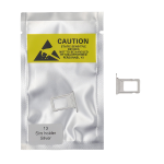 Bandeja SIM para iPhone 13 DUAL PLATEADA Soporte adaptador SIM PREMIUM