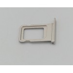Bandeja SIM para iPhone 13 DUAL PLATEADA Soporte adaptador SIM PREMIUM