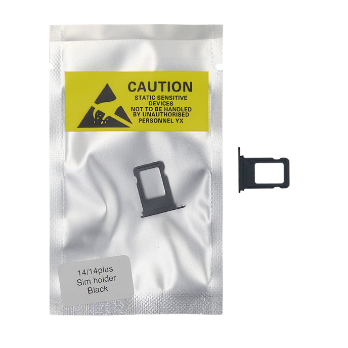 Bandeja SIM iPhone 14 / 14 PLUS DUAL SIM NEGRA