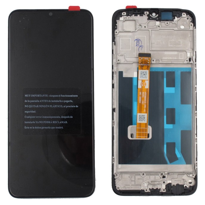 Pantalla Oppo A17 4G CPH2477 con MARCO (LCD/display + digitalizador/táctil)