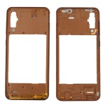 Carcasa intermedia con marco Samsung Galaxy A50 SM-A505 DORADA con botones
