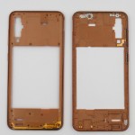 Carcasa intermedia con marco Samsung Galaxy A50 SM-A505 DORADA con botones