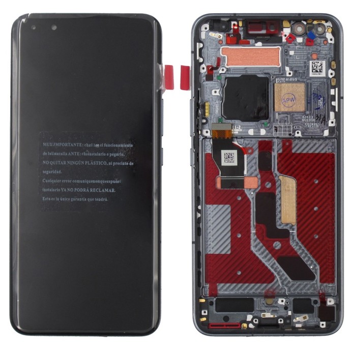 Pantalla Huawei Honor Magic 5 Pro (PGT-AN10, PGT-N19) Con Marco NEGRO PREMIUM (LCD/display + digitalizador/táctil)