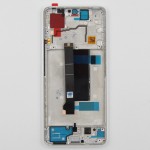 Pantalla Xiaomi Redmi Note 13 PRO 5G, Poco X6, 2312DRA50C, 23122PCD1G PREMIUM MARCO BLANCO (LCD/display + digitalizador/táctil)